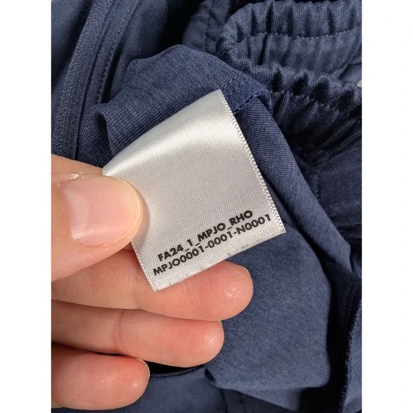 Rhoback Sprint Performance Jogger Mens Medium Navy Blue Athletic Comfy - Picture 8 of 13